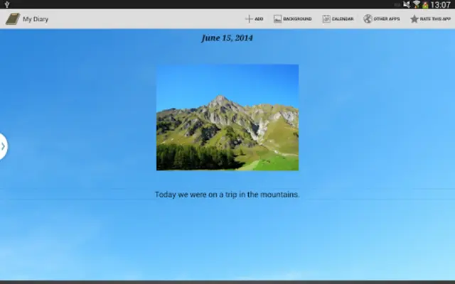 My Diary android App screenshot 0