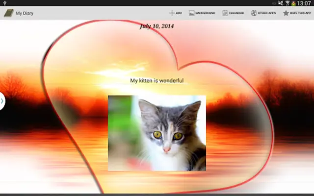 My Diary android App screenshot 2