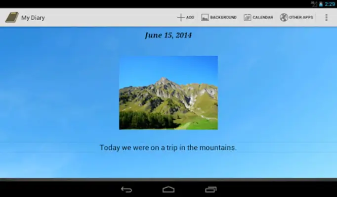 My Diary android App screenshot 4