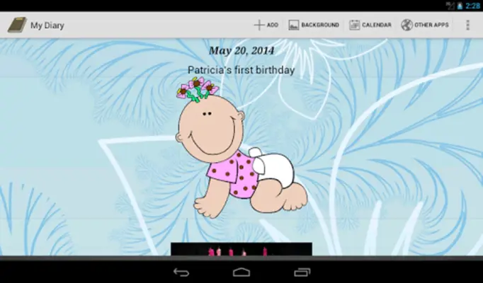 My Diary android App screenshot 5