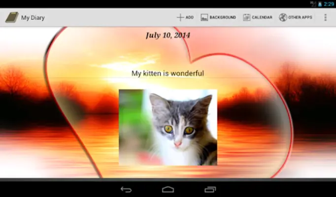 My Diary android App screenshot 6