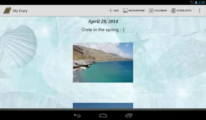 My Diary android App screenshot 7